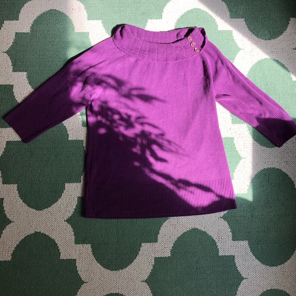 3/4 length sleeve sweater